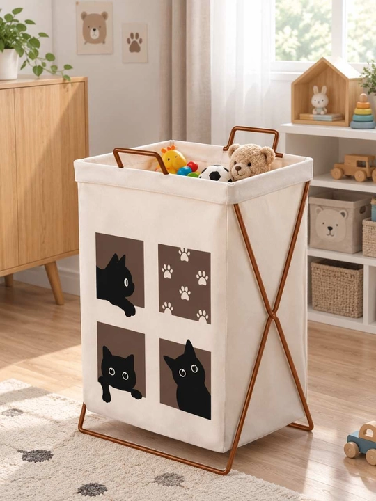 Корзина для белья складная, корзина для хранения вещей и игрушек