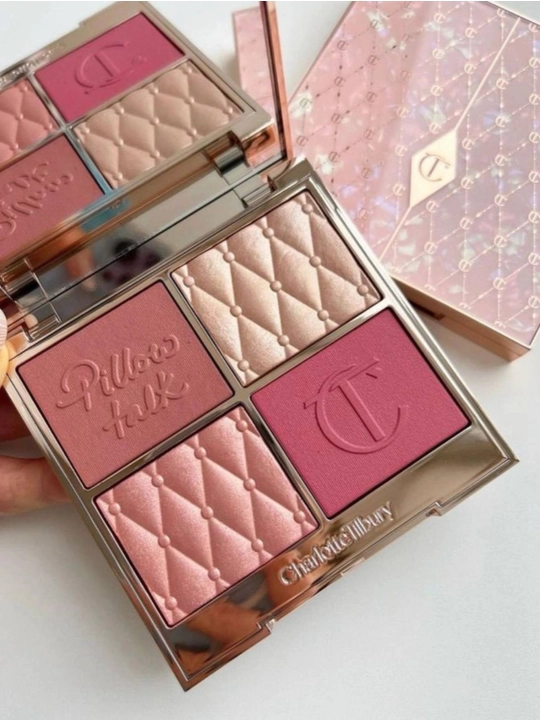 Палетка для лица Charlotte Tilbury румяна и хайлайтеры