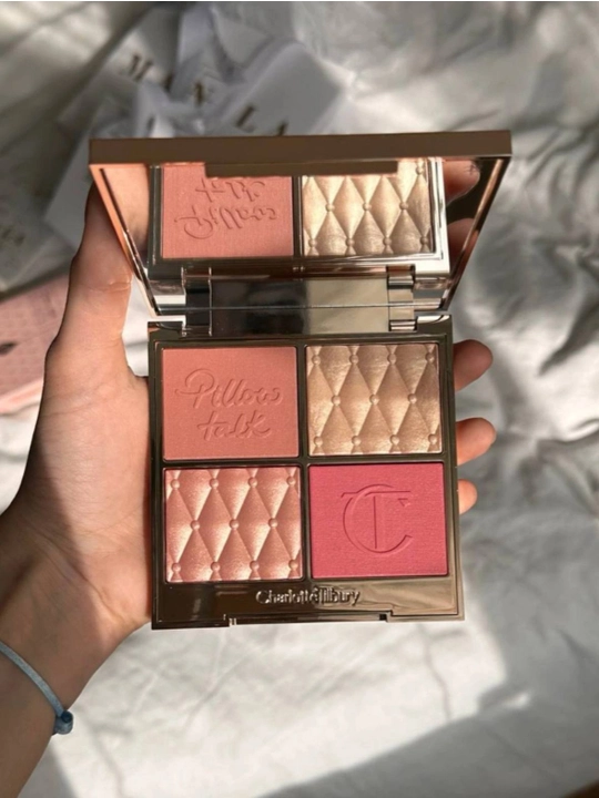 Палетка для лица Charlotte Tilbury румяна и хайлайтеры
