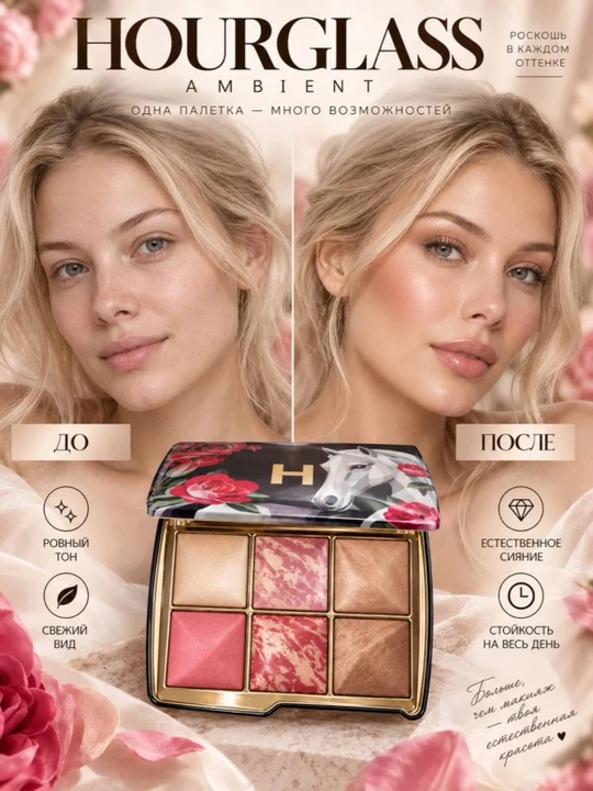 Палетка для лица Hourglass Ambient Lighting Edit