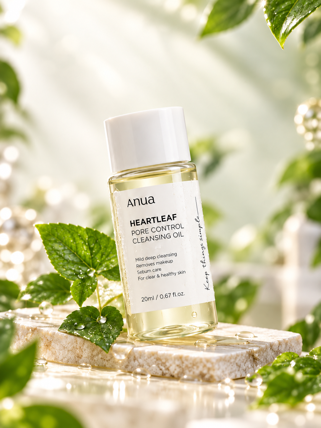 Anua Heartleaf Pore Control Cleansing Oil, 20 мл — гидрофильное масло