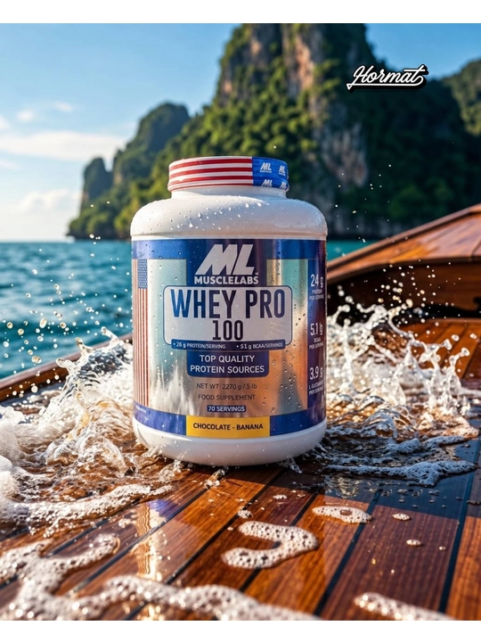 Musclelabs whey pro 2270g / 70 prosiya - 