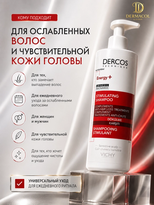 Шампунь для объема волос Vichy Dercos Densi-Solutions, 250 мл