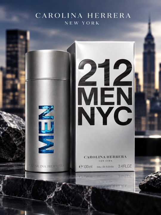 Erkaklar uchun xushbo'ylangan suv 212 MEN, 100 ml - 