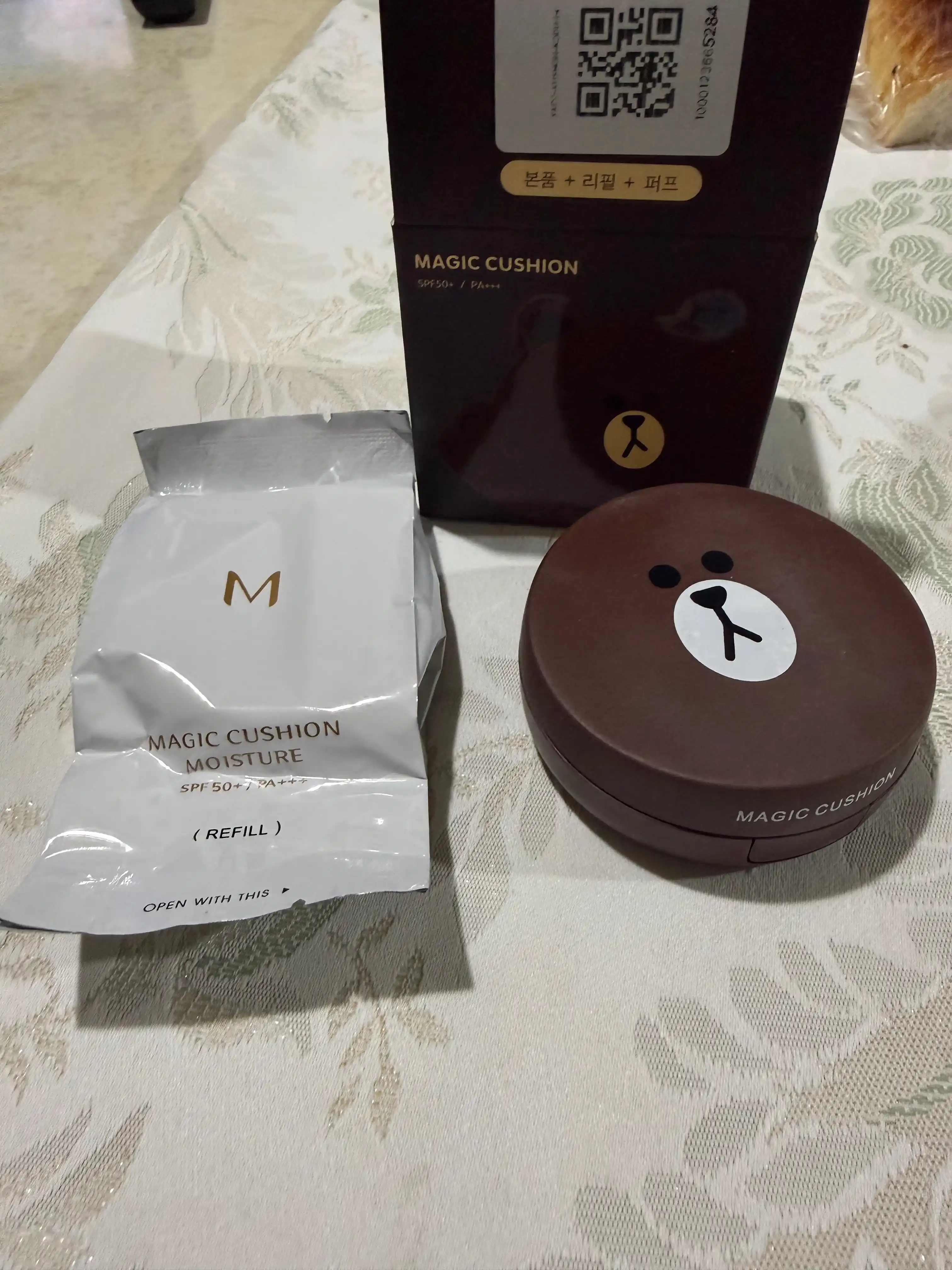 Tonal krem-upa kushon Magic Cushion Moisture SPF+ 50, BB krem, zaxira reofil bilan, 15 g