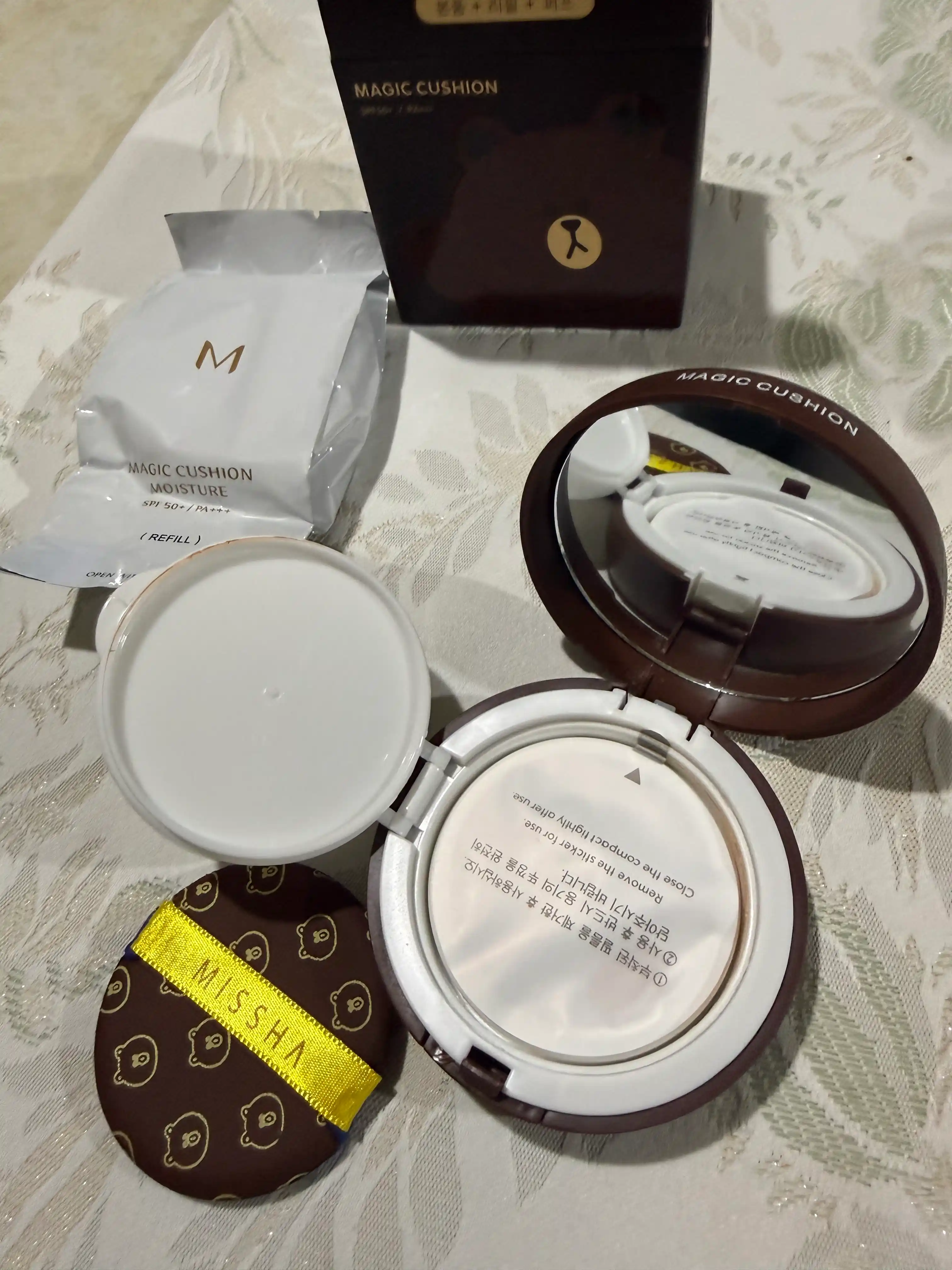 Tonal krem-upa kushon Magic Cushion Moisture SPF+ 50, BB krem, zaxira reofil bilan, 15 g