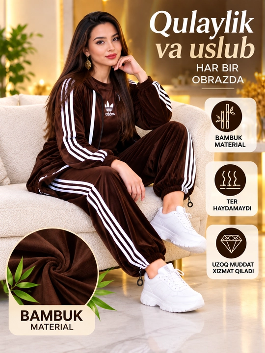 Ayollar sport kostyumi, ayollar kiyimi, ayollar katta razmer