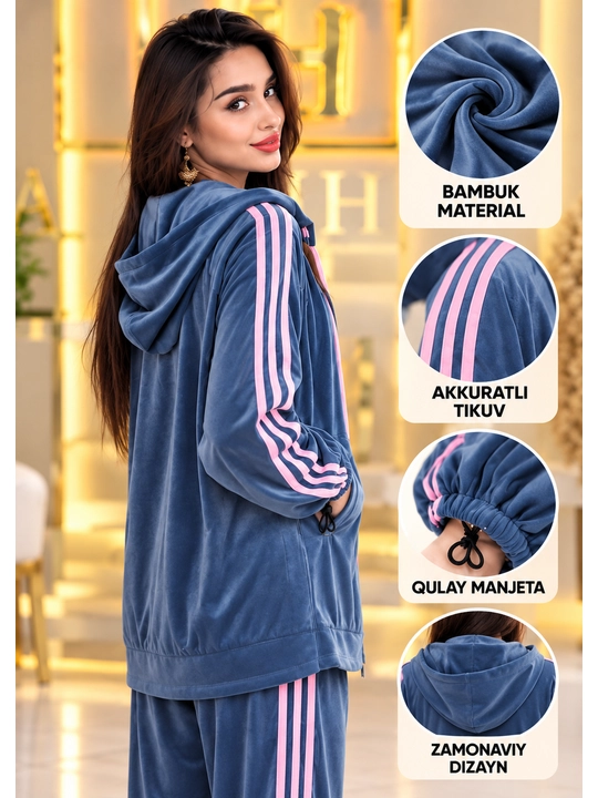 Ayollar sport kostyumi, ayollar kiyimi, ayollar katta razmer