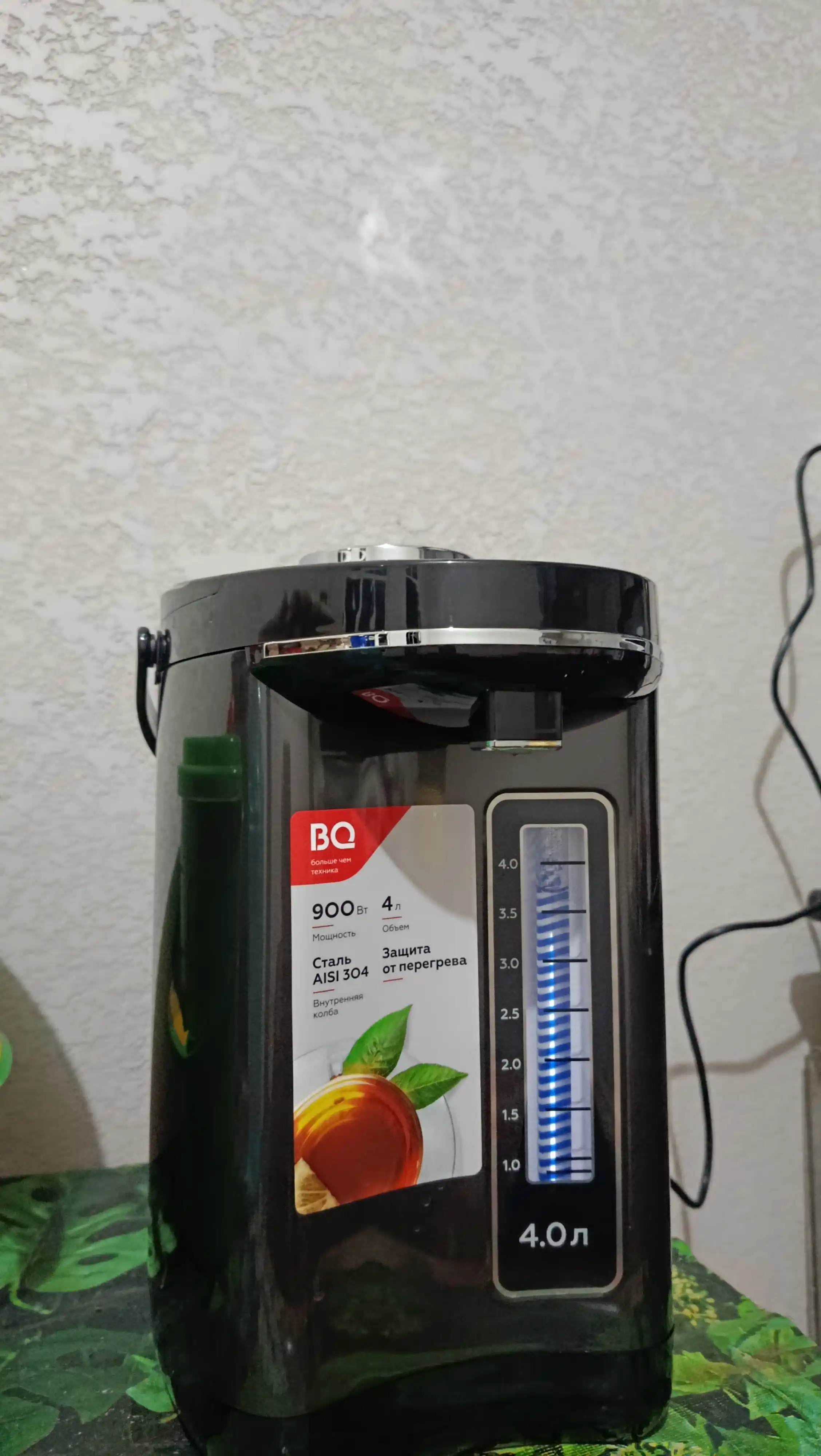 Termopot BQ TP400,hajmi 4litr,900Vt,AISI 304 po‘latdan kolba,haroratni ushlab turish