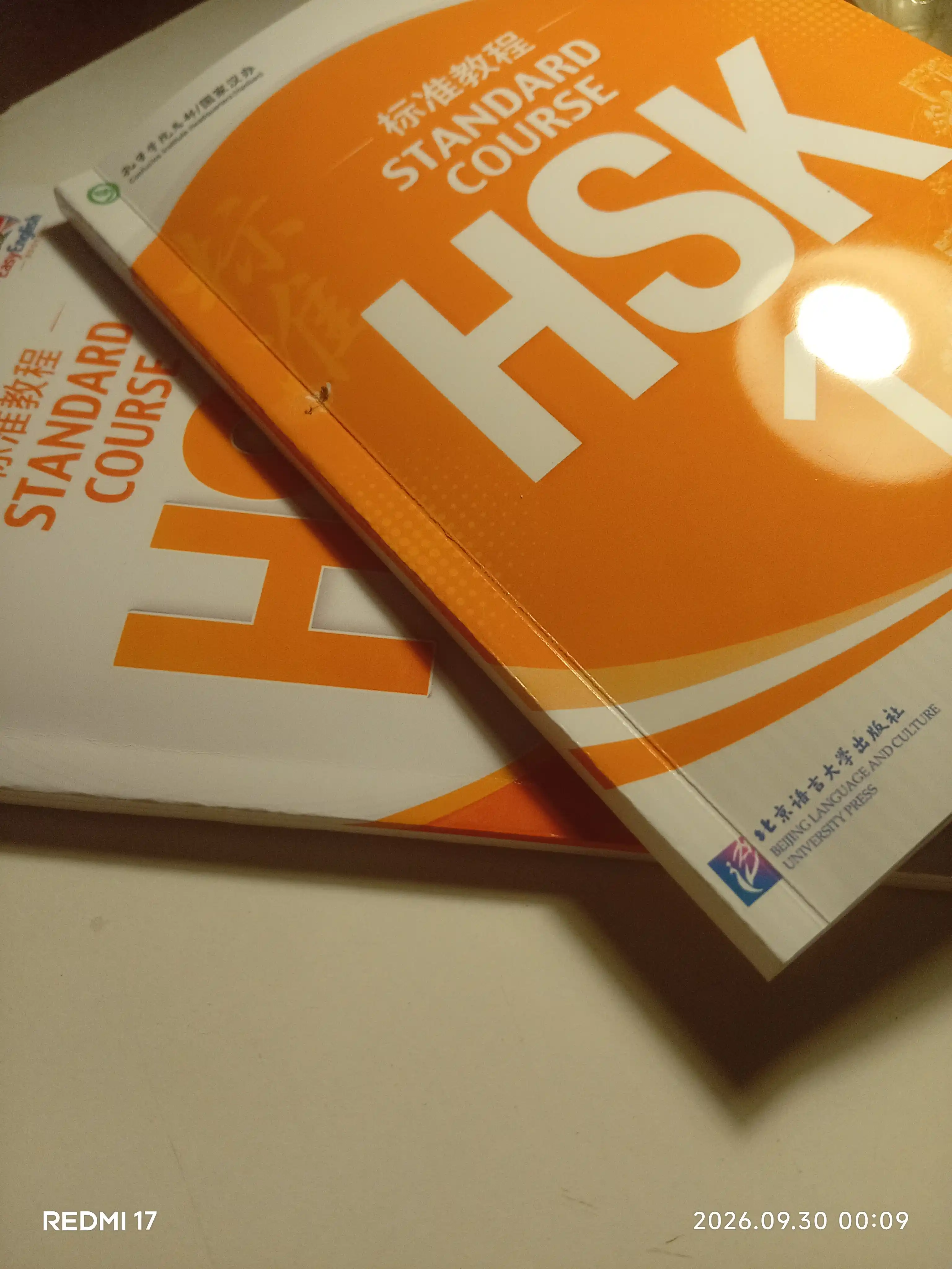 HSK Standard Course 1,2,3, Student's book+Workbook A5 va A4 formatda Jiang Liping