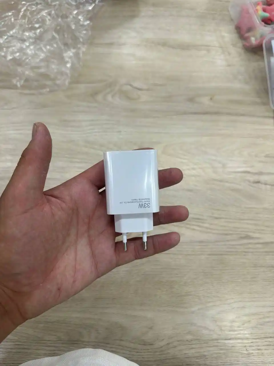 Сетевое зарядное устройство для смартфонов, планшетов, USB, Type-C, быстрая зарядка, 33W