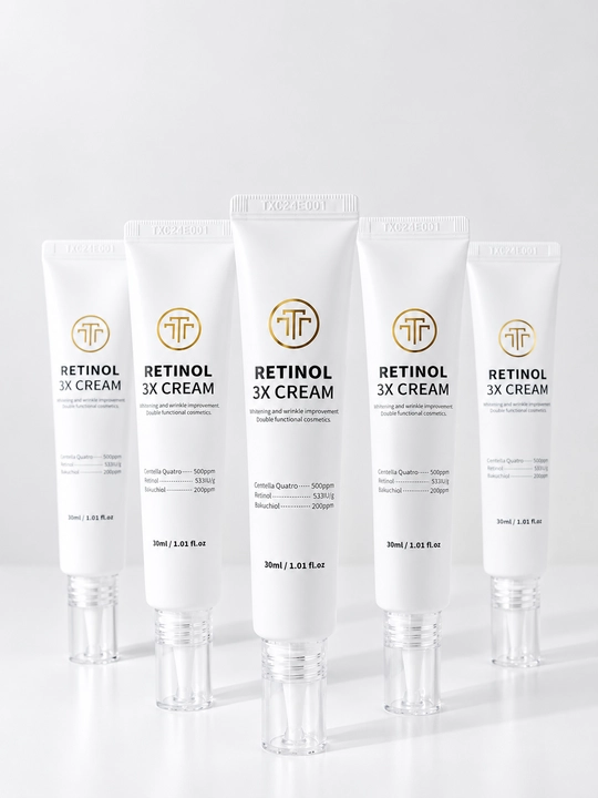 TOM-TIT-TOT Retinol 3X retinolli va bakuchiol tarkibli yuz kremi, 30 ml - 