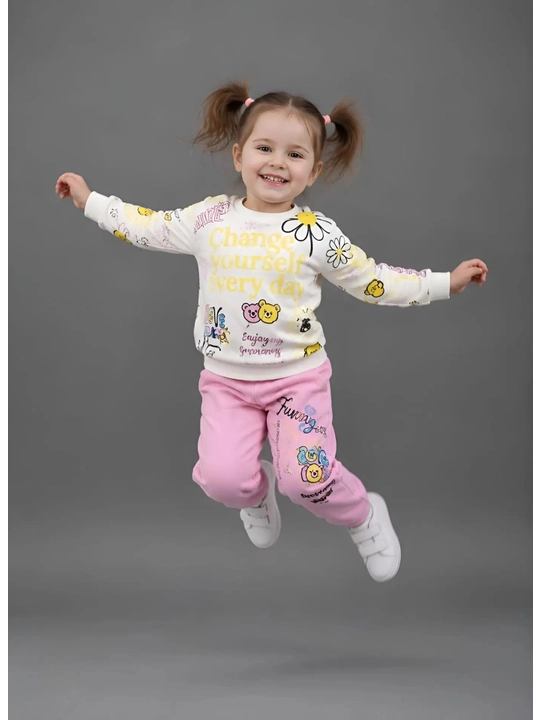 Комплект двойка для девочек, 3-4-5 лет