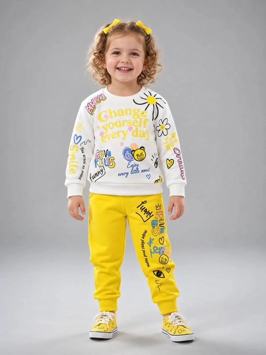 Комплект двойка для девочек, 3-4-5 лет