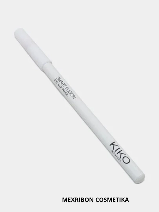 Карандаш для глаз и губ Kiko Milano, белый, черный, водостойкий