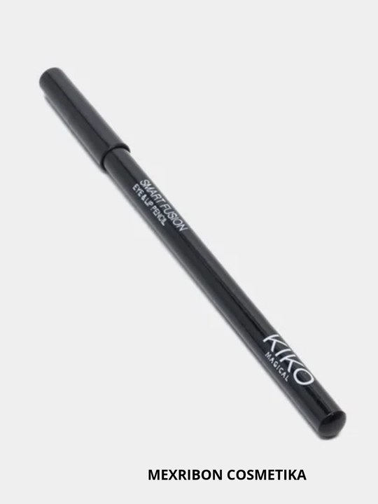 Карандаш для глаз и губ Kiko Milano, белый, черный, водостойкий
