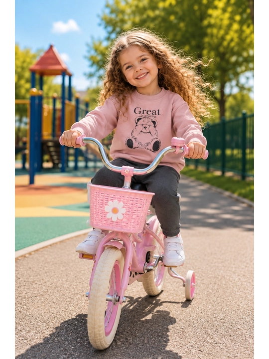 Комплект из двух предметов для девочек, свитшот,брюки,2–6 лет