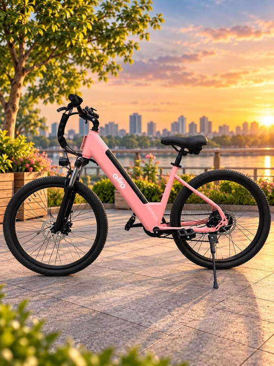 Elektr velosiped 26” 36V 7.8Ah — 7 tezlik, disk tormoz, LCD displey
