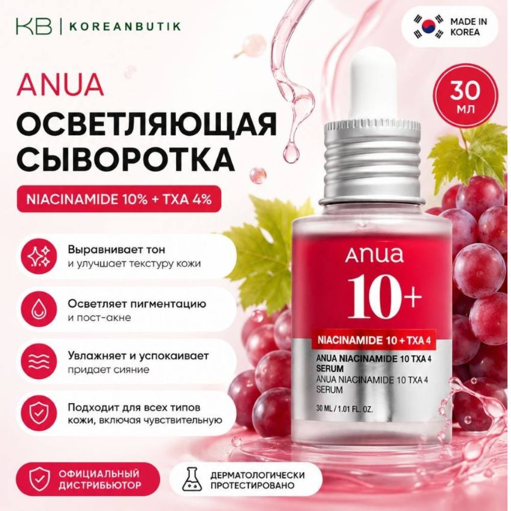 ANUA Niacinamide 10% + TXA 4%