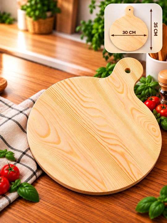 Разделочная доска для кухни из натурального дерева, 30×35 см