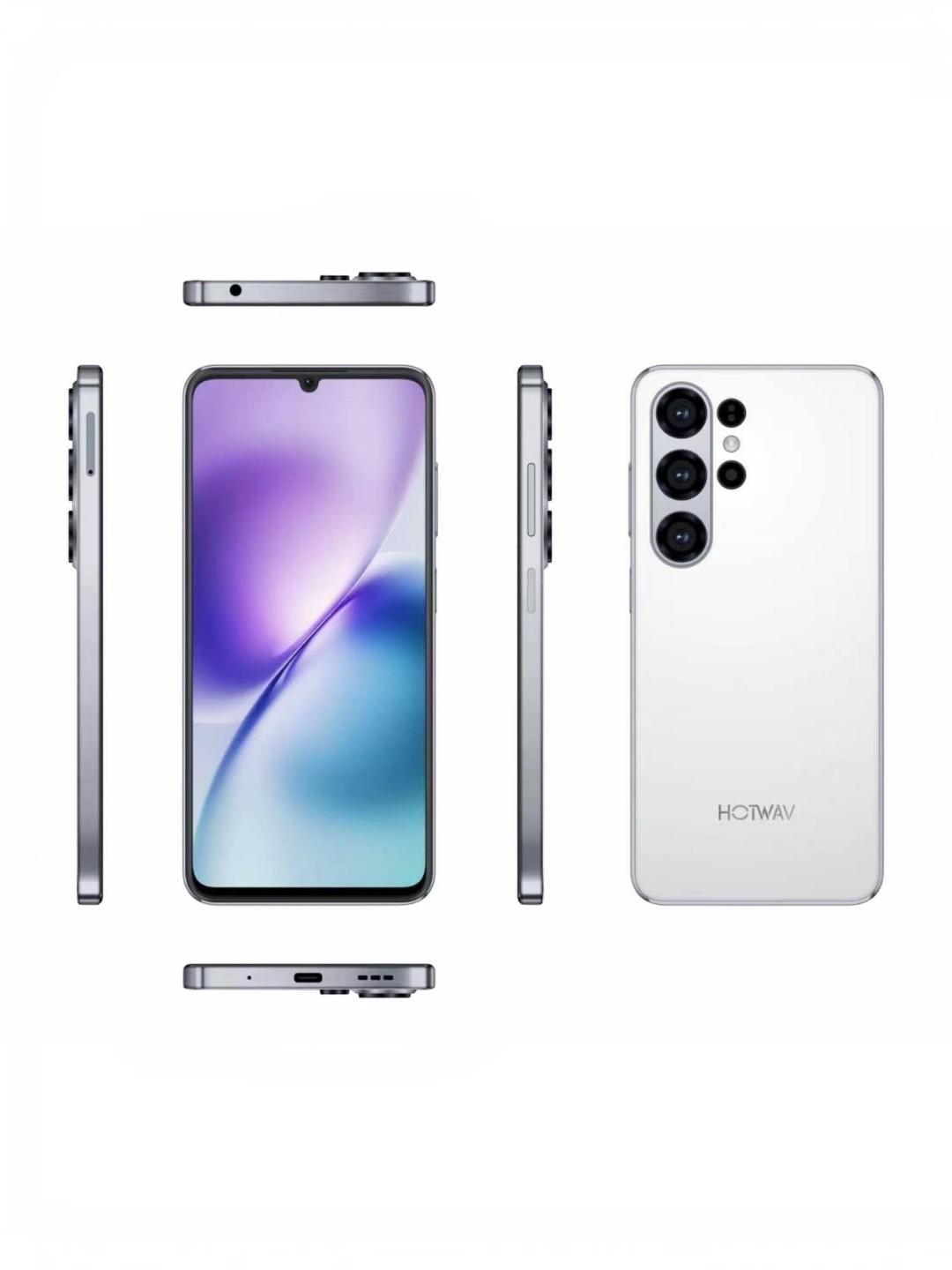 Смартфон S26 Ultra hotwav A26 64GB Rom 12GB Ram Экран 6.75 120Гц  13Мп AI, 5160 мАч