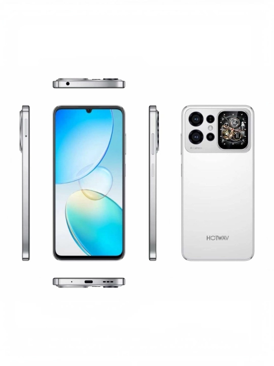 Smartfon Hotwav X 100 SE 64GB Rom 16GB Ram Displey 6.75 120Hz,  13MP AI, 5160 mAh