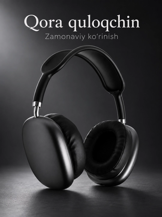 Simsiz Bluetooth quloqchinlar P9, mikrofonli, to'liq o'lchamli - 
