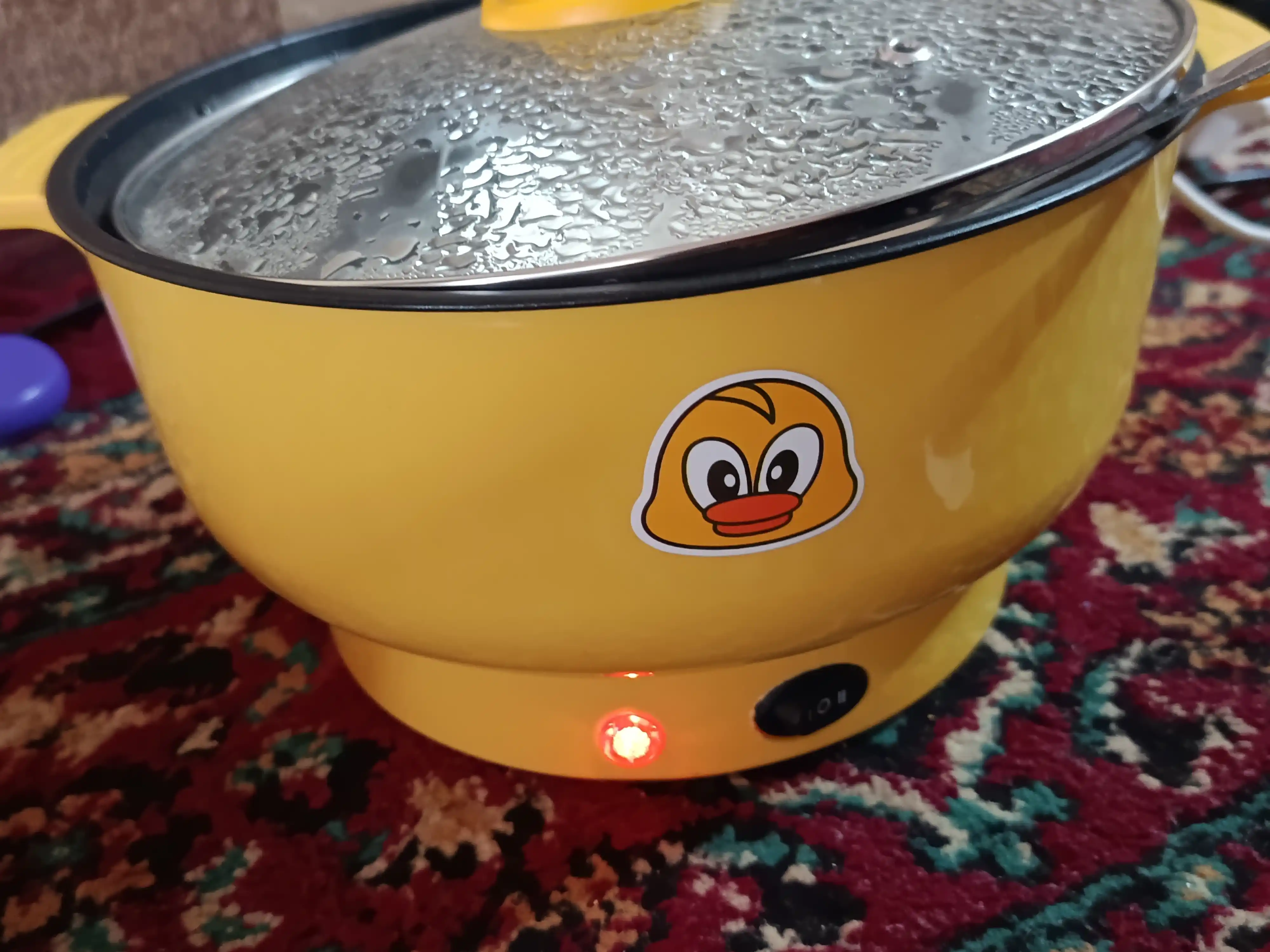 2 qavatli ko‘p funksiyali elektr qozoncha – bug‘da pishirish ham mumkin