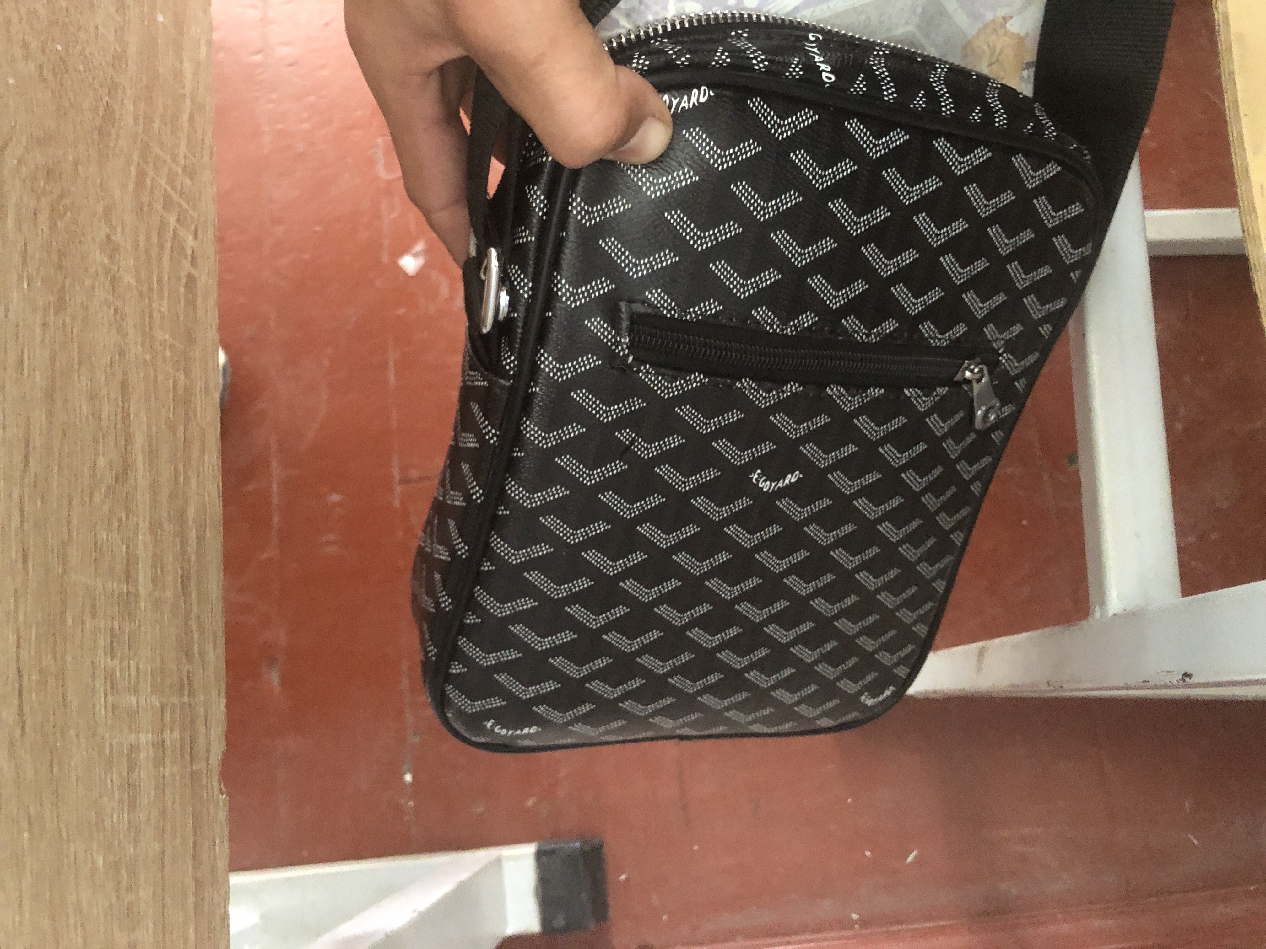 Мужская сумка через плечо, кросс-боди, в премиальном стиле Goyard