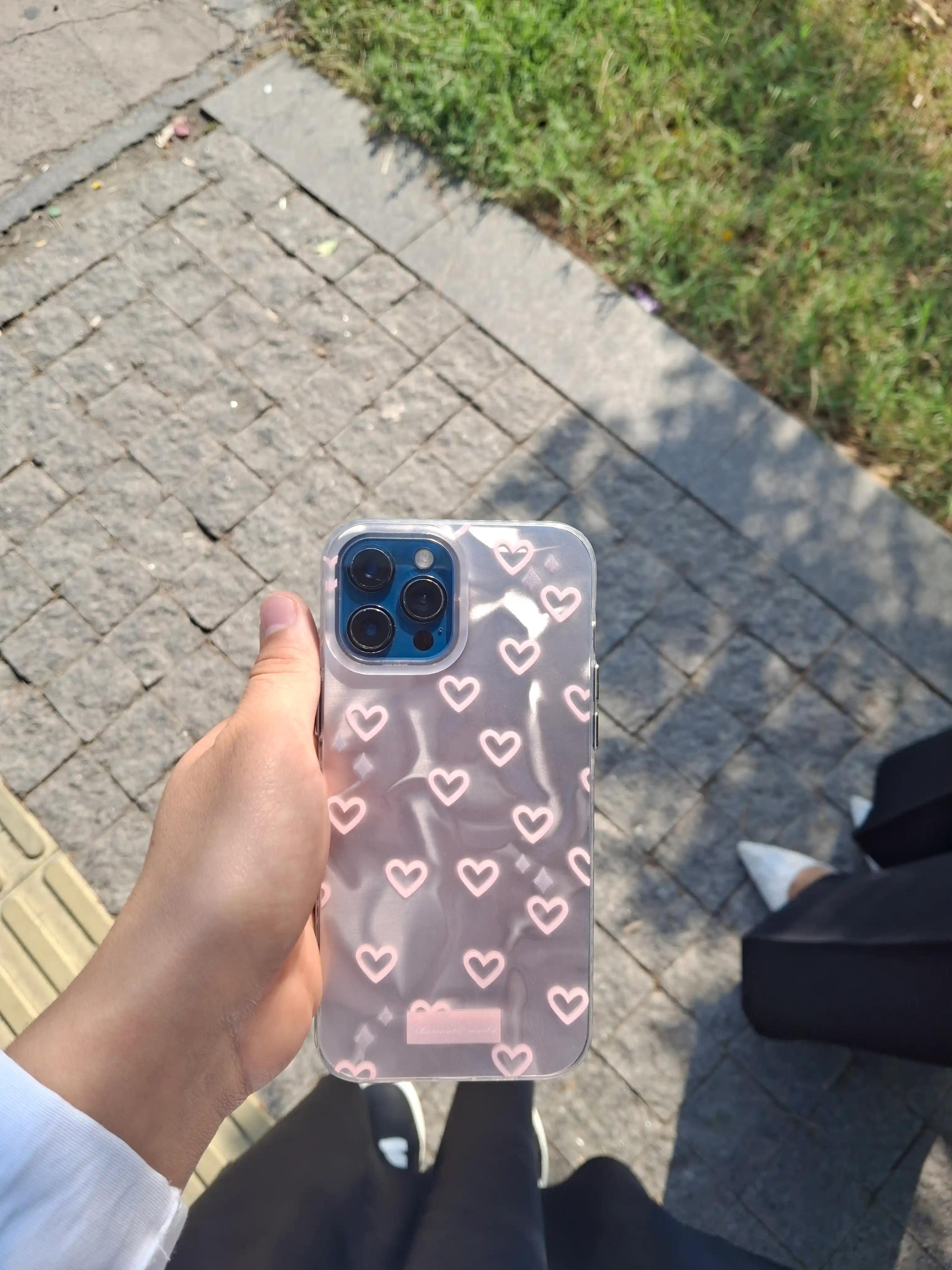 Chexol iPhone 11, 12, 13, 14, 15, 16, 17, Pro, Max, uchun Gilof,silikon, pushti, yuraklar