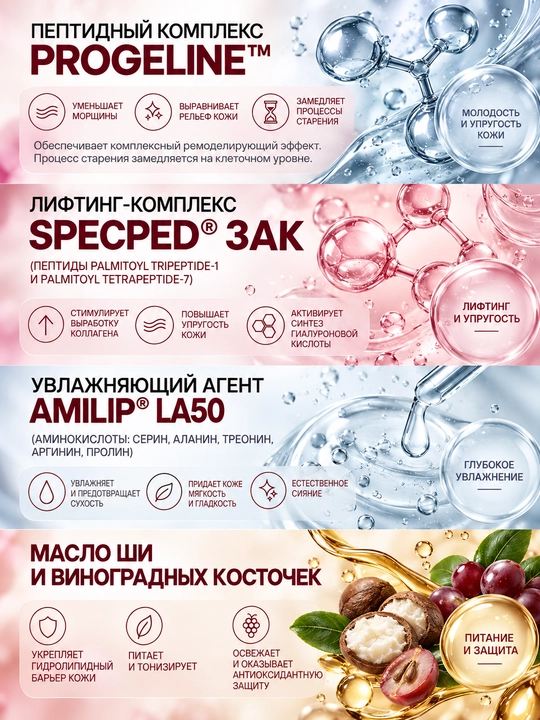 Сыворотка для лица SelfieLab ANTI-AGE интенсивное омоложение, 30 мл