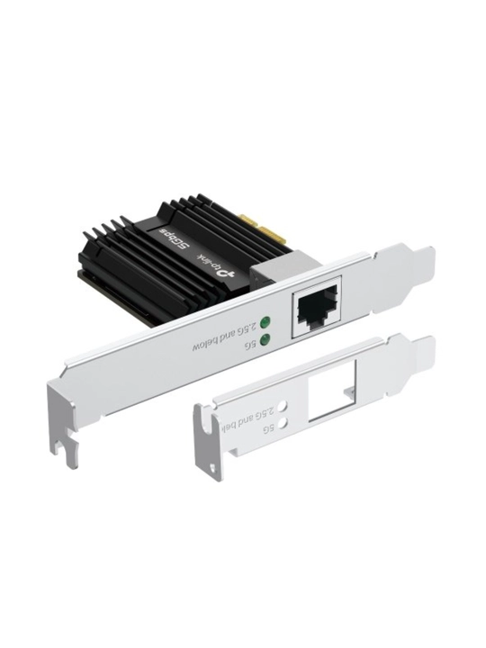 TP-Link TX301 — сетевой PCIe-адаптер 5 Гбит/с, Ethernet RJ45, PCIe 3.1