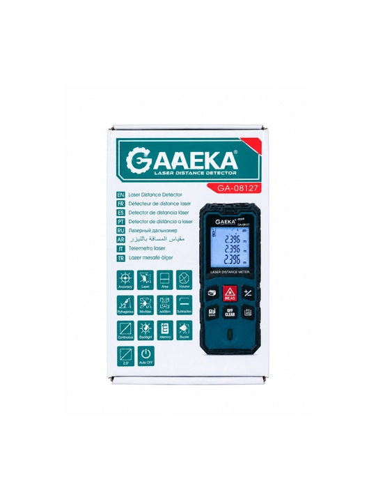 Garka lazerli masofa o‘lchagichi ixcham elektron o‘lchov asbobi