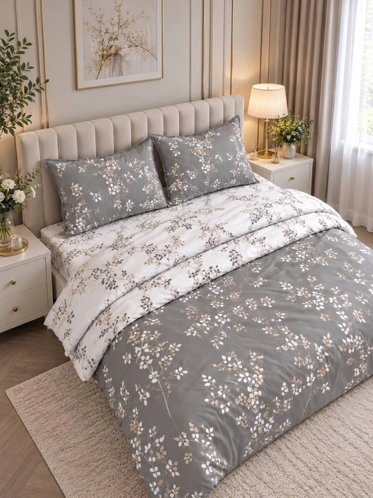 Super Satin ikki kishilik choyshablar to'plami, 240*240 sm - 