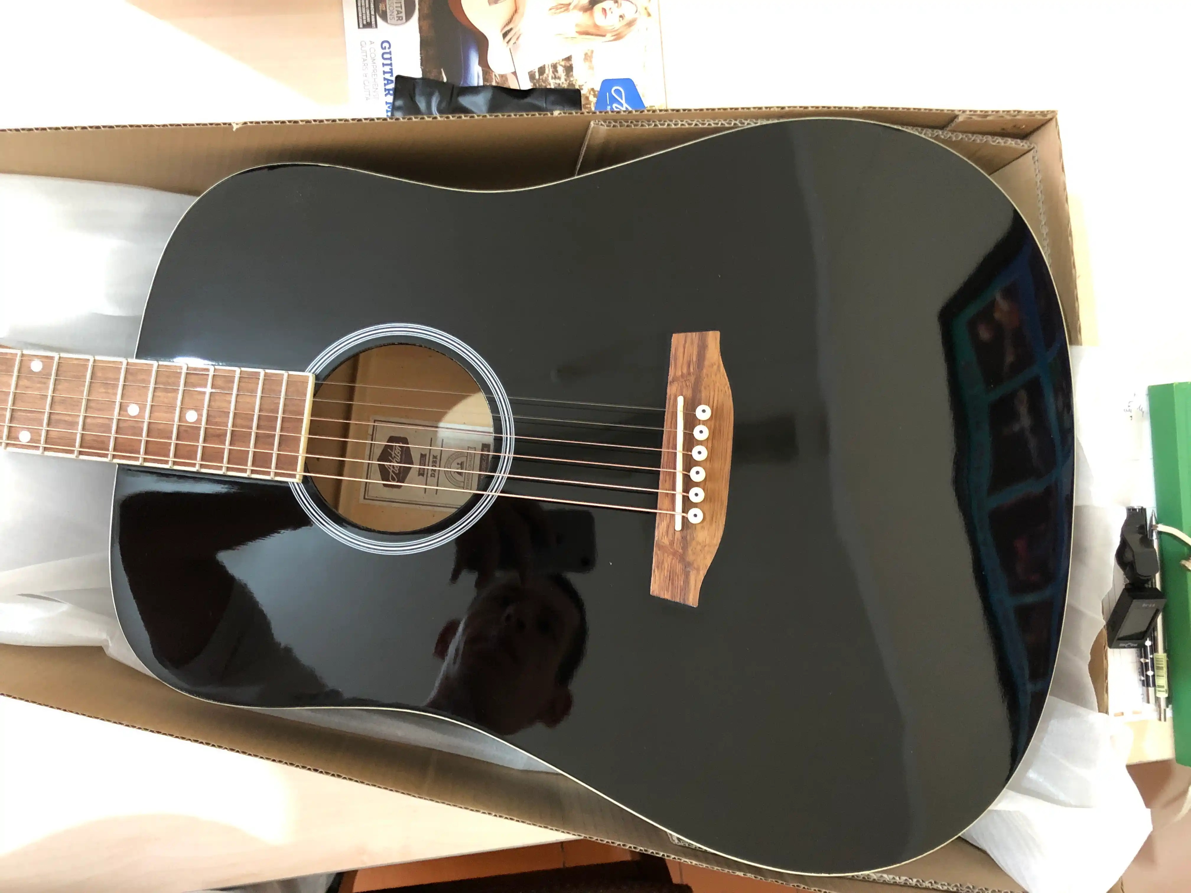 Ashton D20 Akustik Gitara ( BK va TSB)