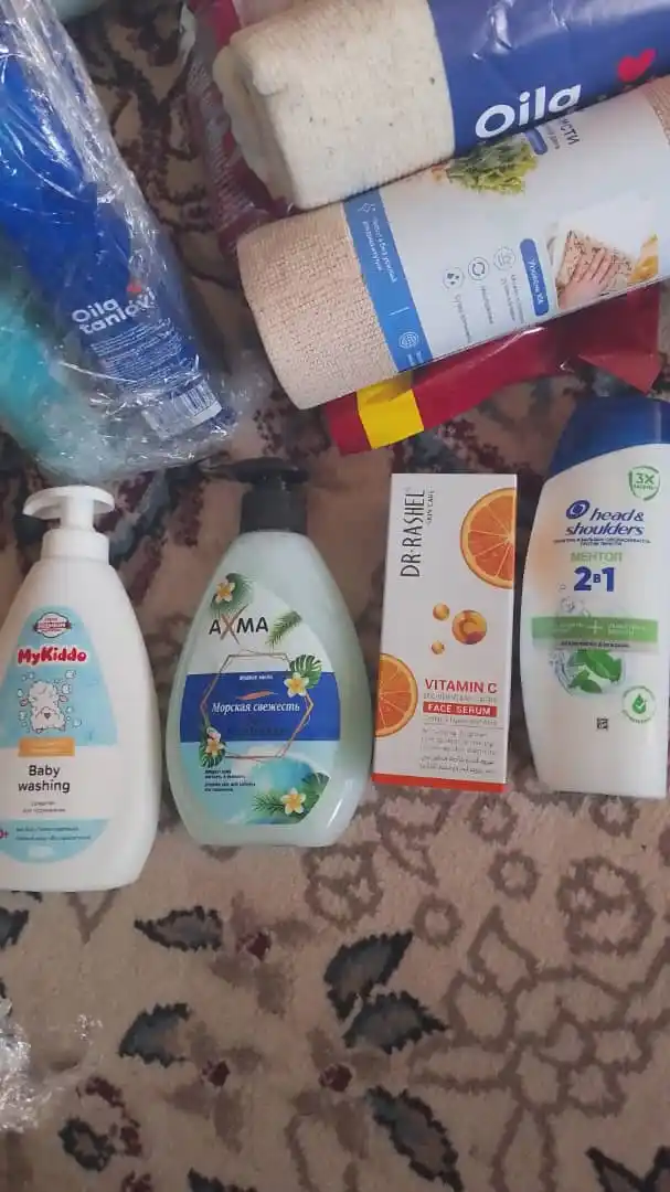 Suyuq uchun qo'l sovun Axma, dengiz tozaligi, 320 g