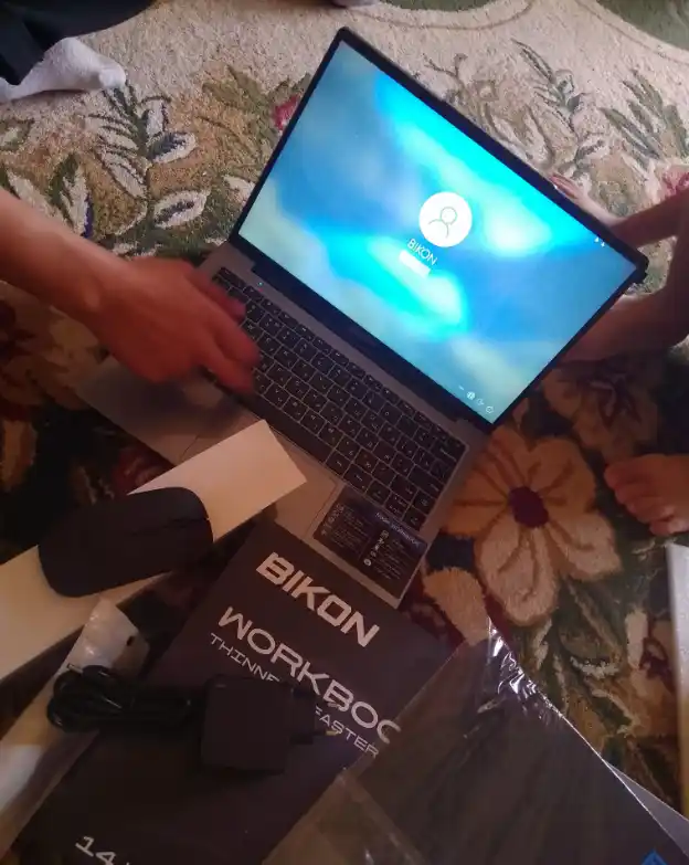 BIKON Ноутбук 14" — Windows, для офиса, учёбы, работы и дома, универсальный ноутбук