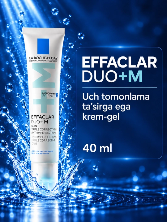 Yuz terisini parvarishlash uchun krem-gel, qulay tyubikda, 40 ml - 