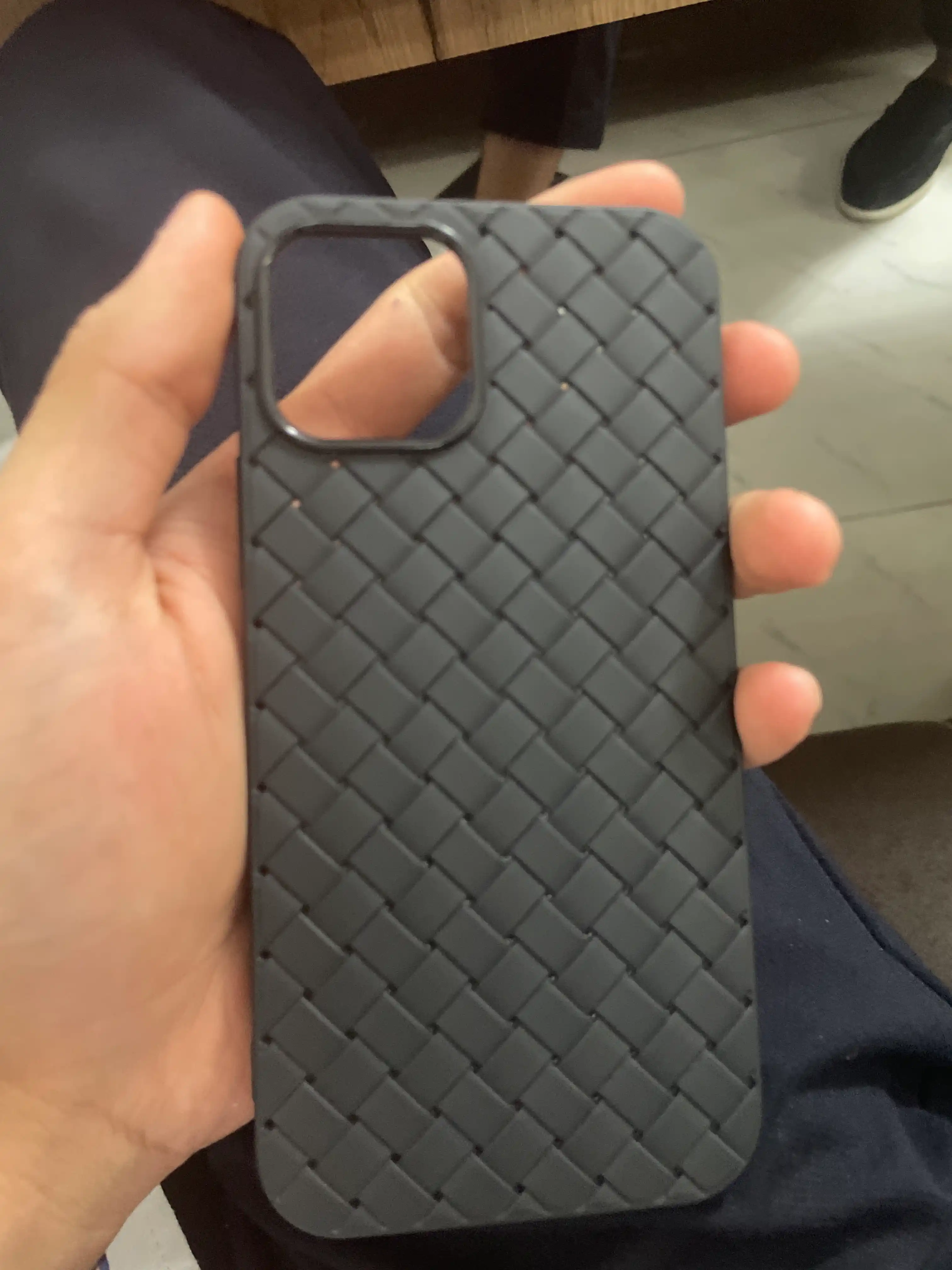 Плетеный чехол для iPhone, от XS до 16 Pro Max, защита камеры, стильный аксессуар