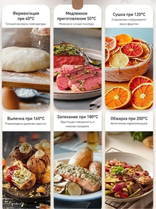 Philips aerofrityurnitsasi, ko'p funksiyali aerogrill, 6.2 litr