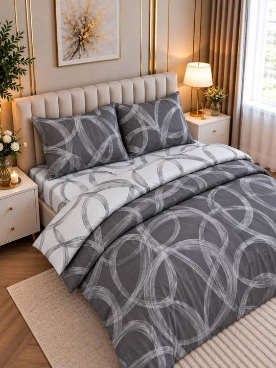 Super Satin ikki kishilik choyshablar to'plami, 240*240 sm - 