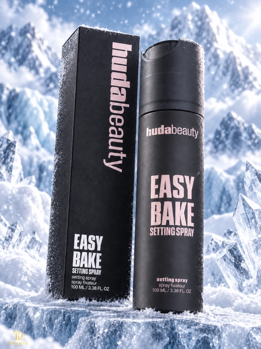 Huda Beauty Easy Bake Setting Spray 100 мл — фиксирующий спрей для макияжа