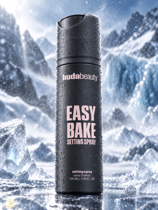 Huda Beauty Easy Bake Setting Spray 100 мл — фиксирующий спрей для макияжа
