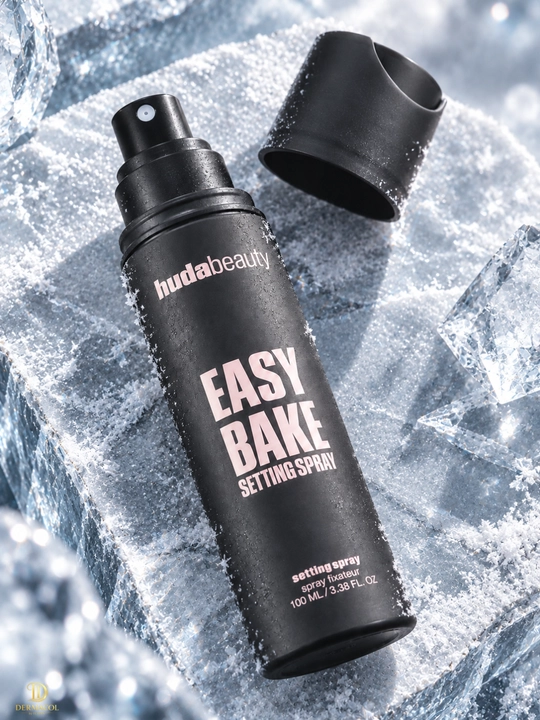 Huda Beauty Easy Bake Setting Spray 100 мл — фиксирующий спрей для макияжа