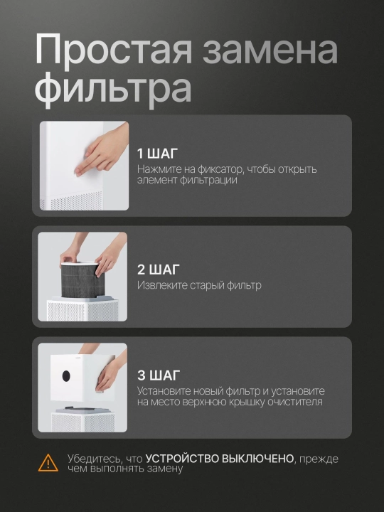 Очиститель воздуха Xiaomi Smart Air Purifier 4 Lite, умный очиститель, 43 м²