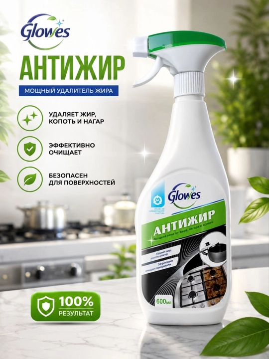 Glowes Antijir — Oshxonangiz uchun mukammal tozalik