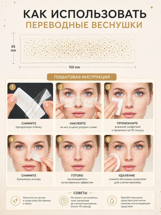 Yaltiroq sepkillar, yuz uchun golografik stikerlar, 6 dizayn Face Gems