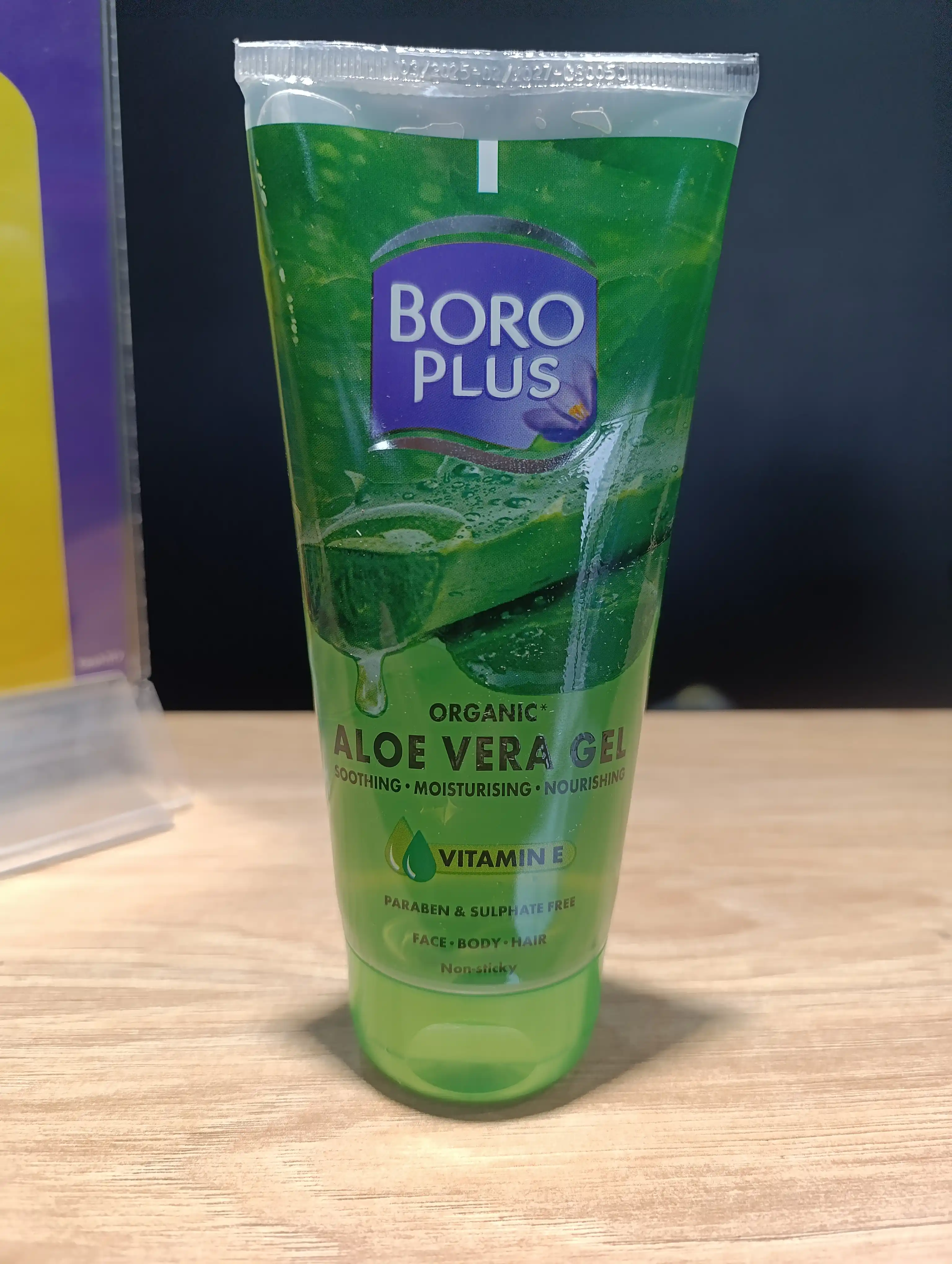 Vera Boro Aloe Plus geli, 150 ml, yuz va tana uchun organik, namlantiruvchi gel, Hindiston