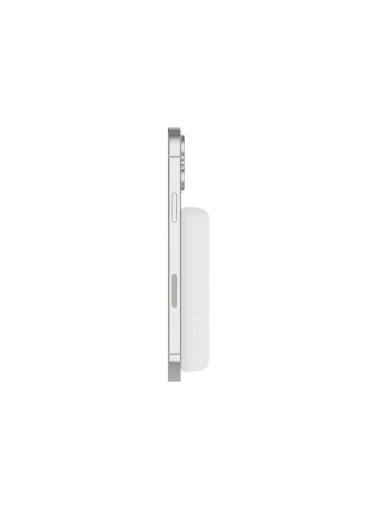 Simsiz powerbank Belkin 5000 mAh Qi2 MagSafe White