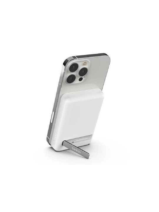 Simsiz powerbank Belkin 5000 mAh Qi2 MagSafe White - 